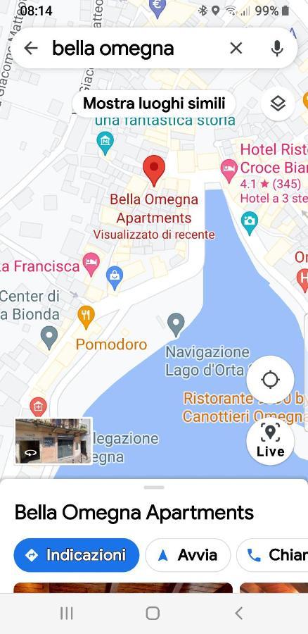 Bella Omegna Apartments Екстериор снимка